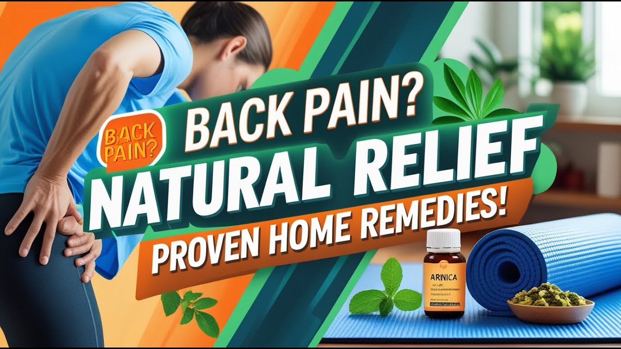 Natural Home Remedies for Quick Back Pain Relief - YouTube