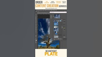 Tips to change the Sky with just one click in Photoshop.