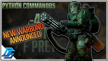 DEVS LISTENED: MINIGUNS ARE FINALLY COMING! NEW PYTHON COMMANDOS WARBOND REVEALED | Helldivers 2