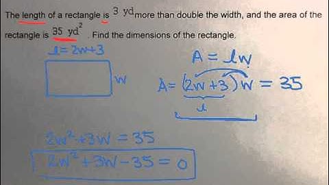MAT 0028 ALEKS Module 6  Solving a word problem using a quadratic equation with rational roots