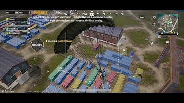 PUBG MOBILE 1.7 BETA Parachute BUG