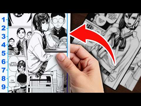 Watch This BEFORE You Print Your Comic/Manga