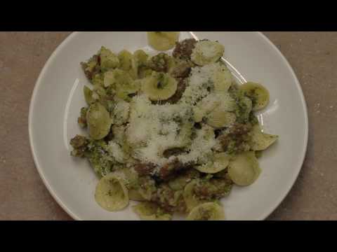 Broccoli Sausage Orecchiette with Michael's Home Cooking