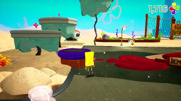 Spongebob Squarepants:BFBB Rehydrated - Downtown bikini bottom - Learn Sandy