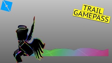 How to make a trail gamepass | Roblox Studio