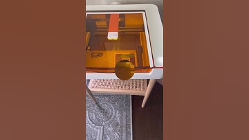 Setting Up My Brand New Glowforge Aura Machine And Making The First Print!