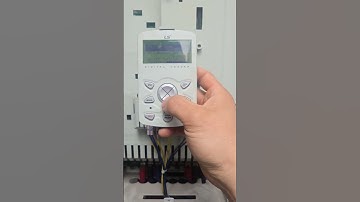 #How to copy Inverter parameter Ls iS7 #인버터 Ls is7 파라메터 백업방법