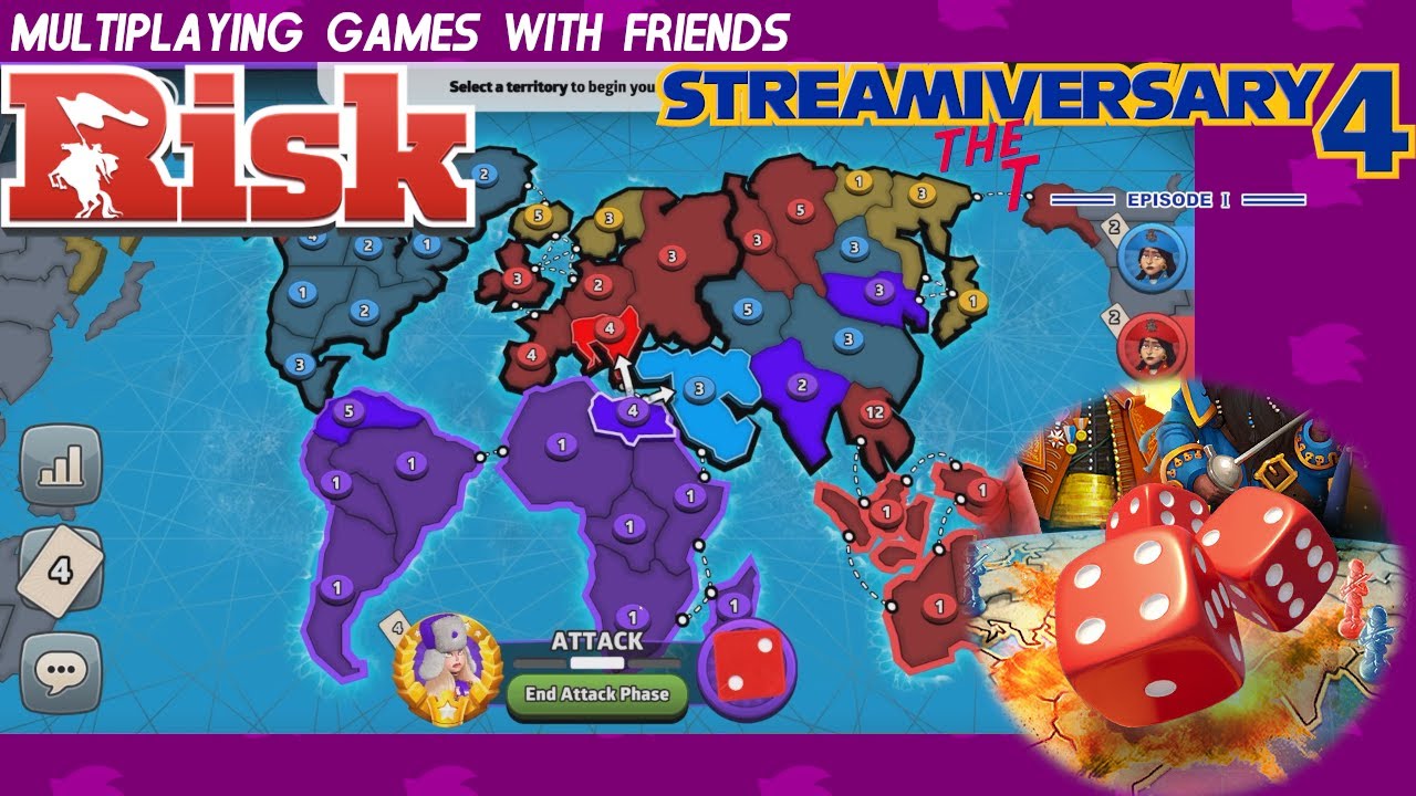 Streamiversary 4: Episode I [9]: That free Risk game on Steam - YouTube
