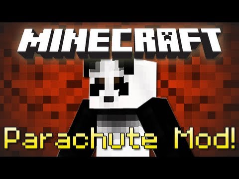 Minecraft: PARACHUTE MOD!