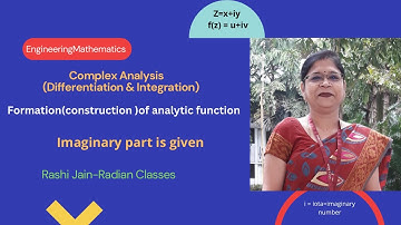 Complex Analysis l Construction of Analytic function I Milne-Thomson method l Problem#3