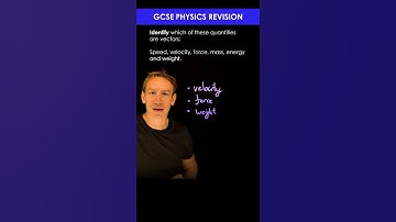 Identifying Vectors - GCSE Physics #Shorts