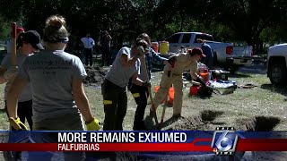 More remains exhumed in Falfurrias