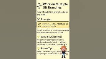 Work on Multiple Git Branches at Once — Without Switching!