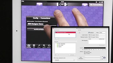Getting Connected: Ad-Hoc Connection and a MIDI Network Connection