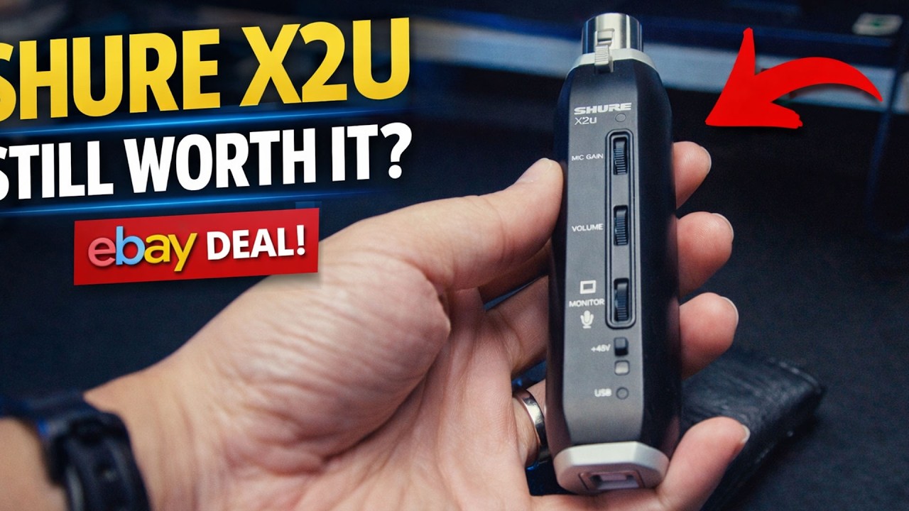 I Bought a Shure X2U on eBay – Is It Still Good in 2026? - YouTube