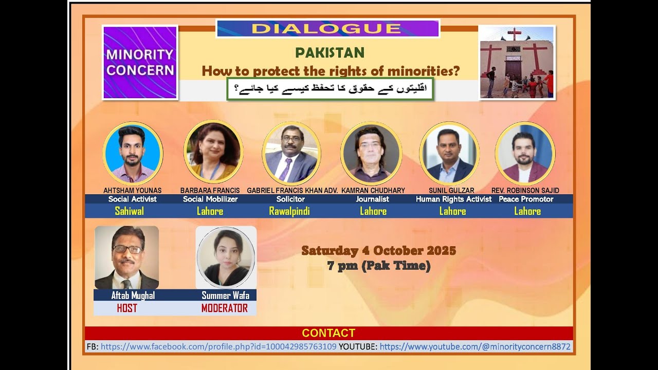 How to protect the rights of minorities in Pakistan? - 4 October 2025
