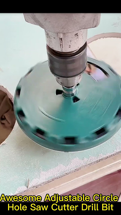 Awesome Adjustable Circle Hole Saw Cutter Drillbit