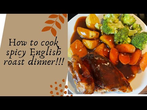 Spice Up Your Dinner With This Delectable English Roast! Yummy. Join Me In The Kitchen!