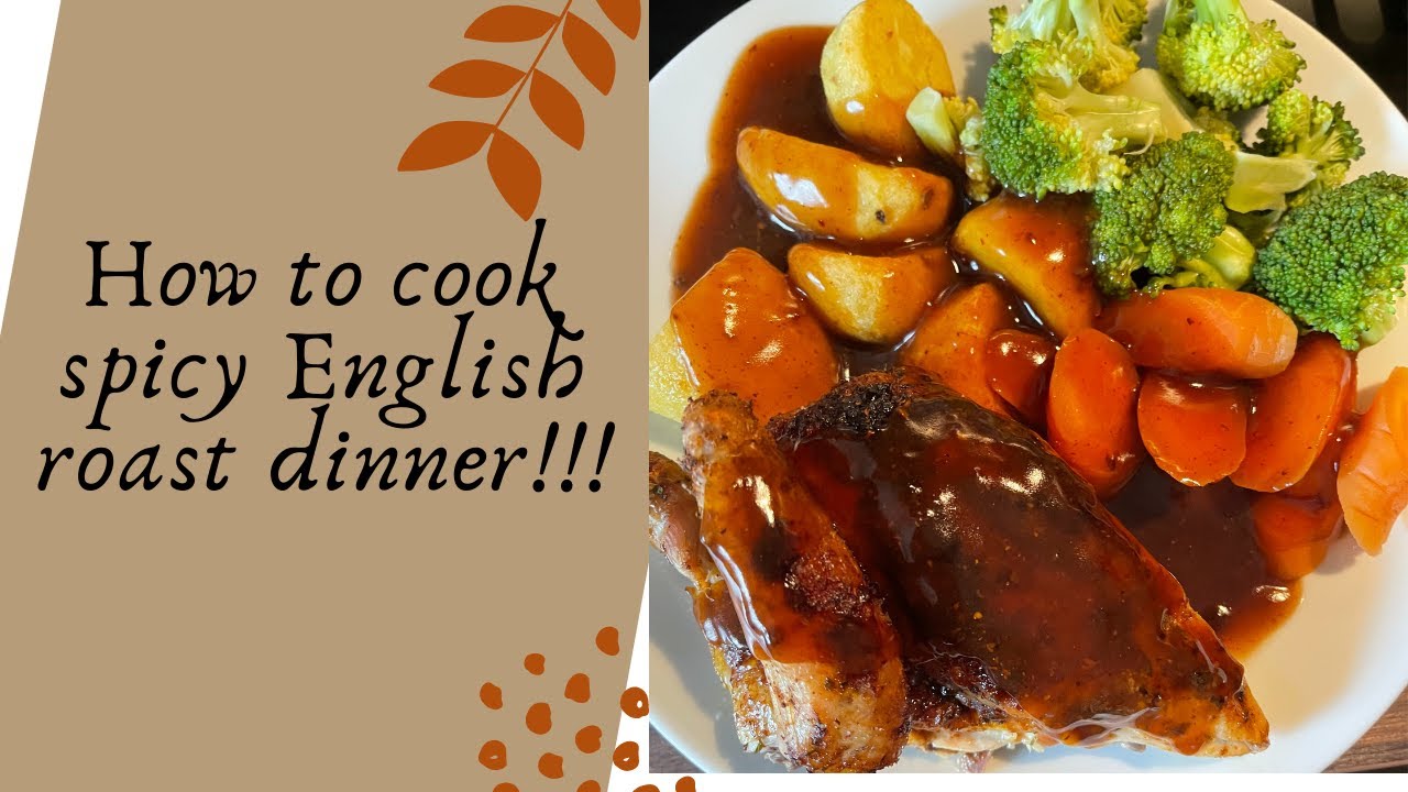 Spice Up Your Dinner With This Delectable English Roast! Yummy. Join Me