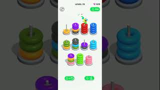 Color Hoop Stack level 73 #||All best game talent