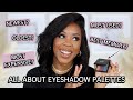ALL ABOUT EYESHADOW PALETTES | THE EYESHADOW PALETTE TAG W/ JASMINE AIRDELLE | Andrea Renee
