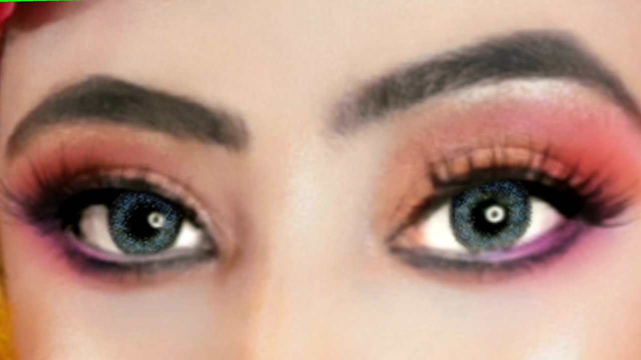 How to create easy pink rose gold eye makeup look / easy eye makeup look 