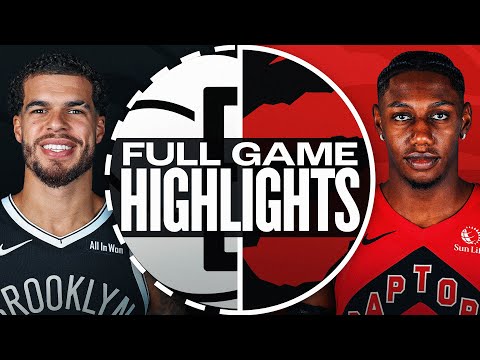 NETS at RAPTORS | FULL GAME HIGHLIGHTS | October 17, 2025