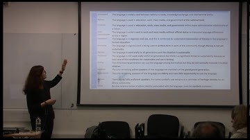 Assessing ethnolinguistic vitality: Methodological and ethical problems, SOAS University of London