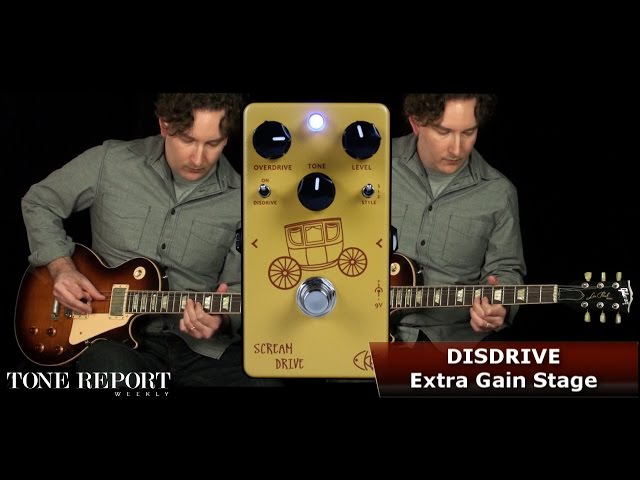 CKK SCREAM DRIVE MKII オーバードライブギターエフェクター CKK Electronic Scream Drive - YouTube