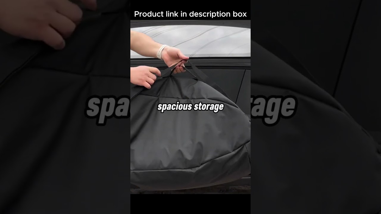Front Frunk Oxford Insulation Cooler Storage Bag for Tesla Cybertruck 2024