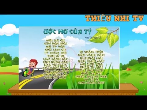 Video Bài thơ Ước mơ của tý - Bai tho uoc mo cua ty -Thiếu... - youtube