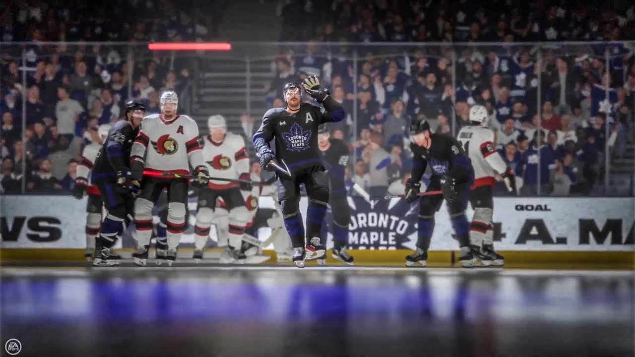 NHL 24 Gameplay - Toronto Maple Leafs vs Ottawa Senators PS5 - YouTube