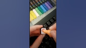 Drawing But on a Keyboard with Fancy Markers! G is for Google! Part 2 #shorts #drawing #art