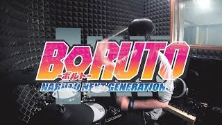 【 BORUTO-ボルト-】the peggies - ドリーミージャーニー を叩いてみた/ BORUTO ED Dreamy Journey Drum Cover