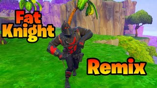 Fortnite added *FAT KNIGHT* in game (Thicc Black Knight dance remix)