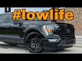 LOWERED on 24s! 2021 Ford F150 Covert Edition Custom XLT Crew Cab Truck Full Review Velgen Forged