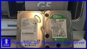 PowerMac G5 File Server Setup