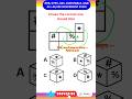 Open Dice Reasoning Trick | Opposite Face | SSC CGL/CHSL/CPO 2025 | #shorts #reasoning