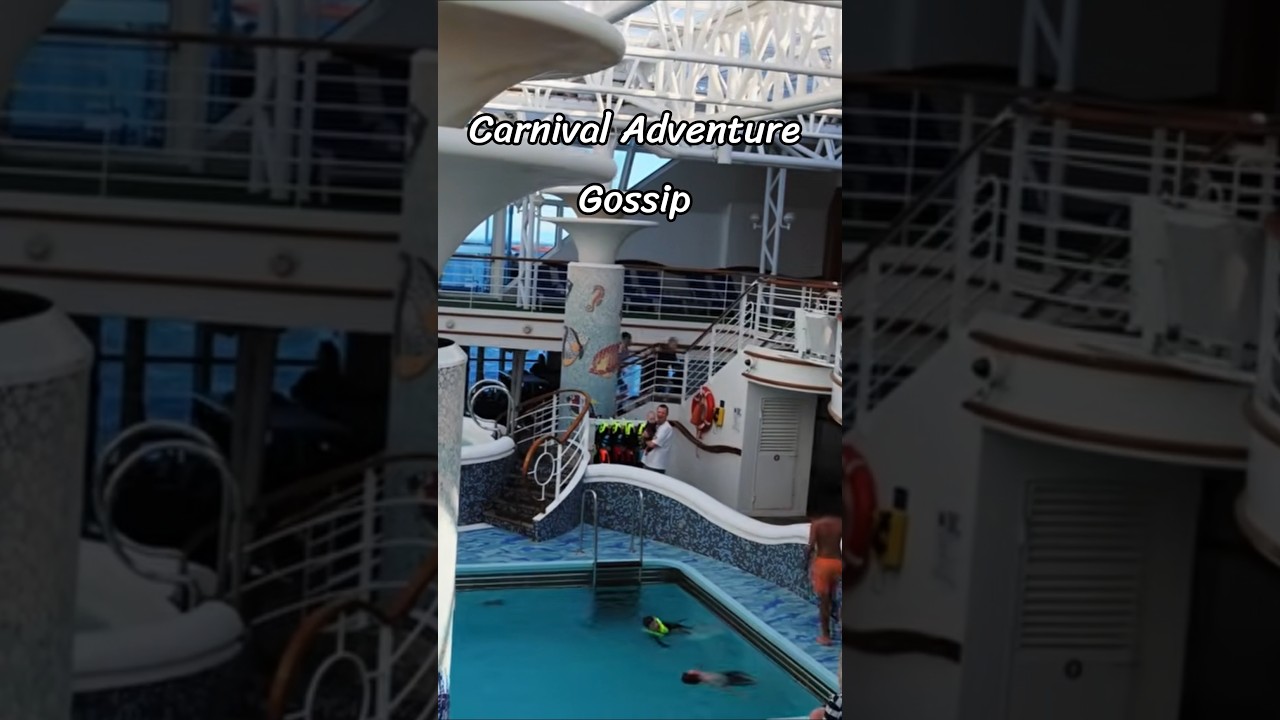 What's Carnival Adventures Gossip? #carnivaladventure #cruise #shorts