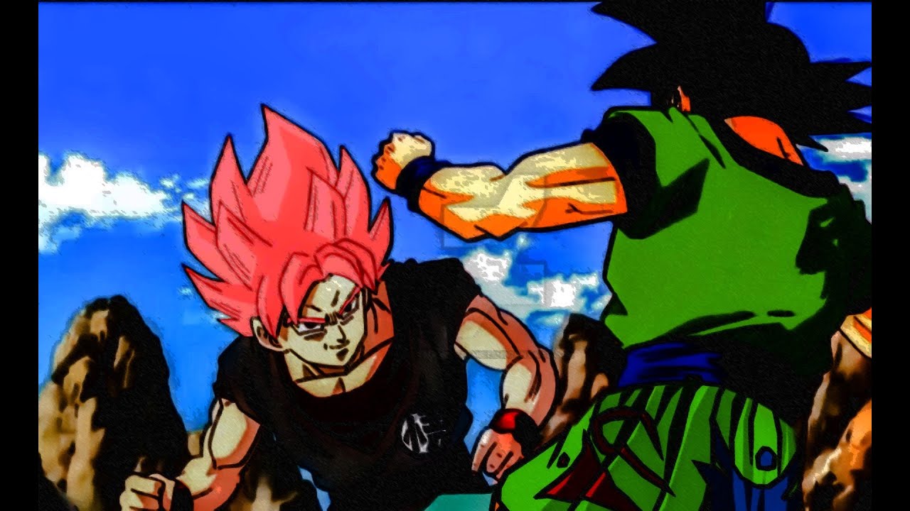 Dragon Ball Z Budokai Banzai - Evil Goku vs AF Goku. - youtube