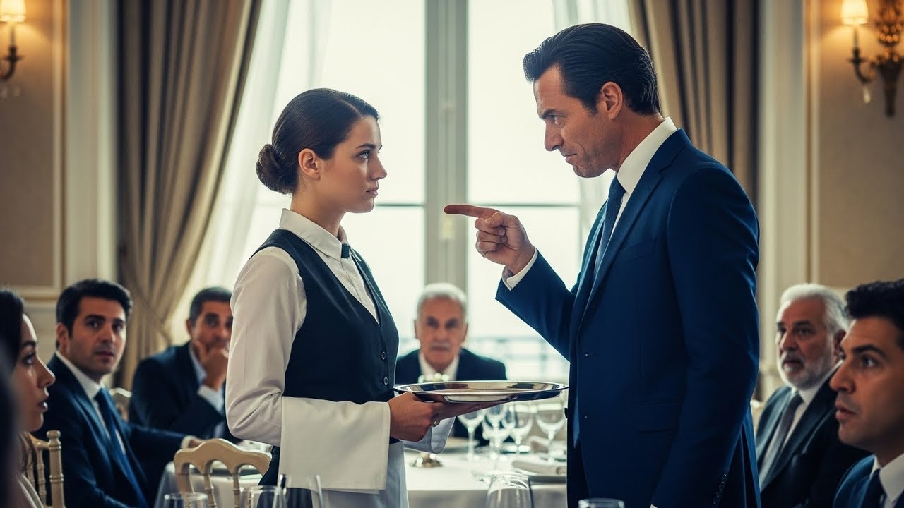 Empregada humilhada por milionário responde com 1 frase e silencia o salão inteiro.