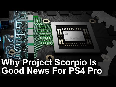 Video: E3 2017: Zašto Je Project Scorpio Dobra Vijest Za Korisnike PS4 Pro