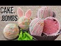 Springtime Cake Bombs 3 Ways