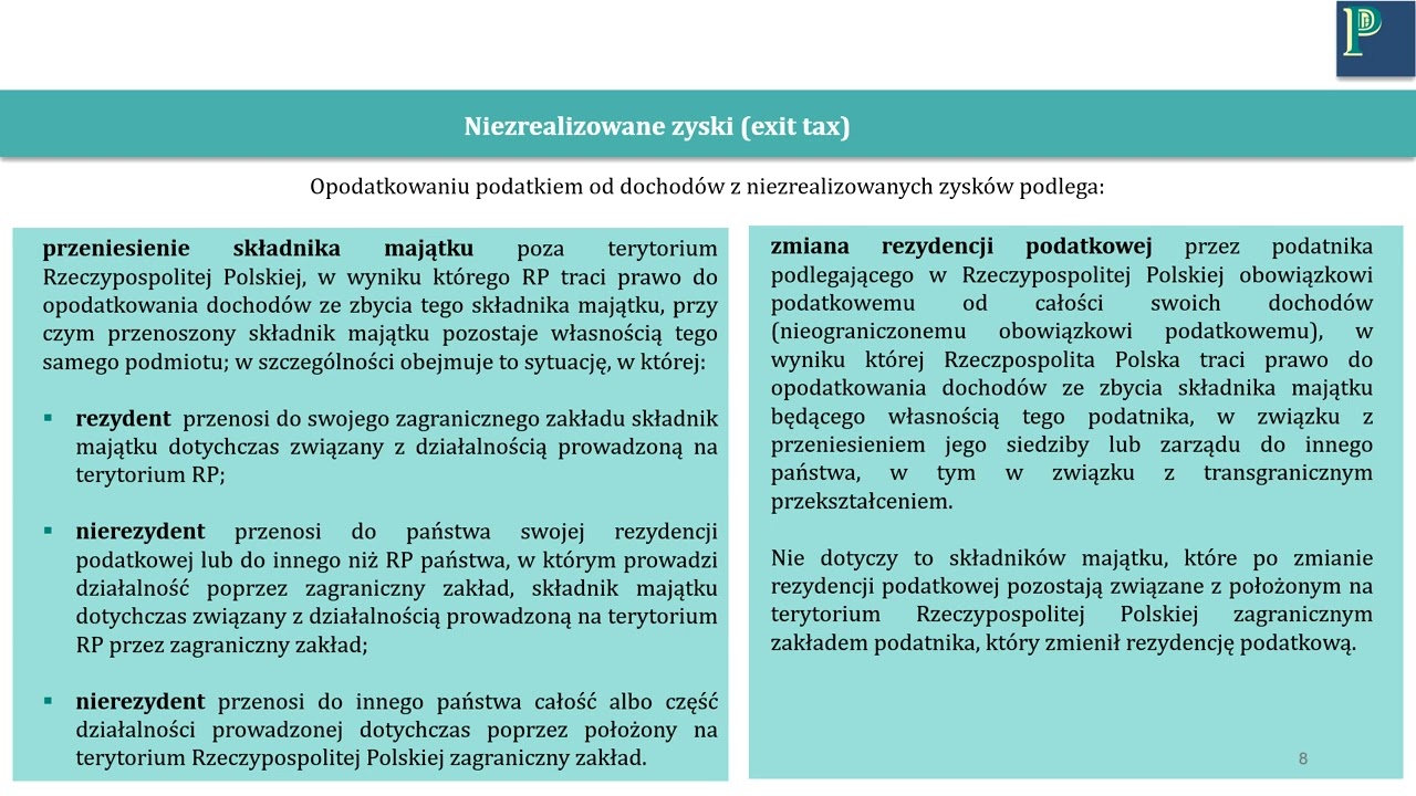 Egzamin ustny na doradcę podatkowego 2025, Lekcja 21