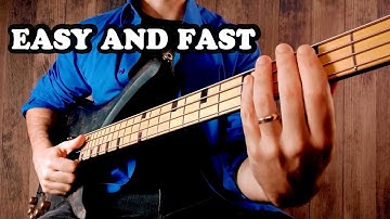 SICK DOUBLE THUMB TRIPLETS In 2 Min // Slap Bass Lesson