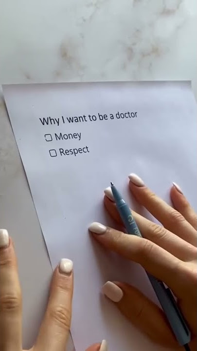 Why I became a #doctor