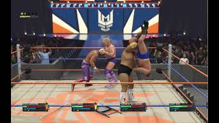 WWE 2K24 - Cody Rhodes vs Harley Race vs Billy Graham vs Bruno Sanmartino - Gauntlet Match