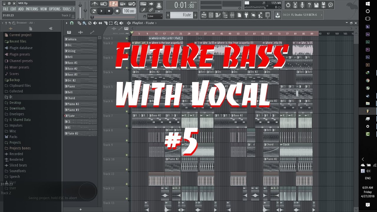 FL Studio - Future Bass With Vocal Project #5 [ Free FLP ] [200Subs ...