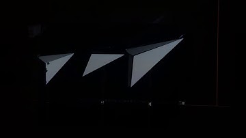 PAPER PLANES- Projection mapping RTA NEW Media