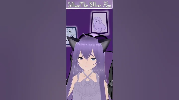 How much time does it take to make a #vtuber model? #shorts #fox #silverthesilverfox